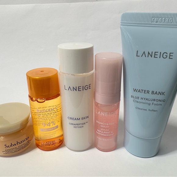 LANEIGE Skincare Collection with Blue, White, and Pink - Picture 2 of 2